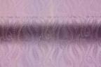 【道行コート】【羽織】《ペーズリー繋ぎ文様》《藤紫・薄紫・藤色》《1尺3分》